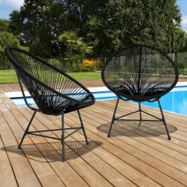 Salon De Jardin Pas Cher Table Et Chaises Idmarket Com