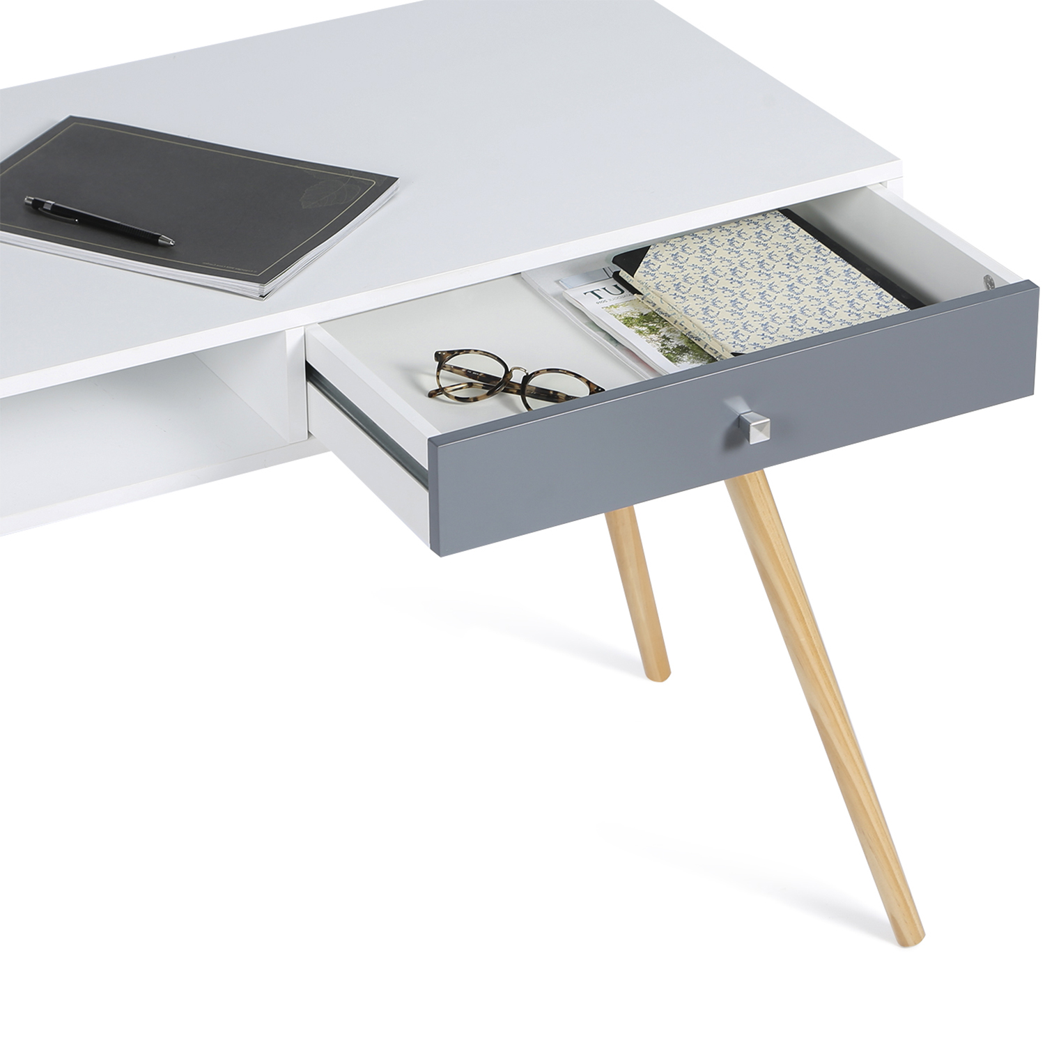 Bureau scandinave Eska white – Designcraft