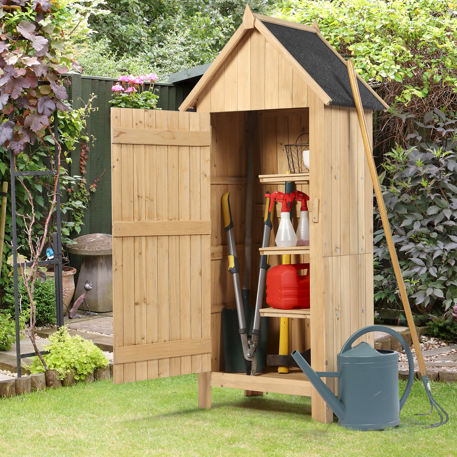 Armoire Basse De Jardin En Bois almoire