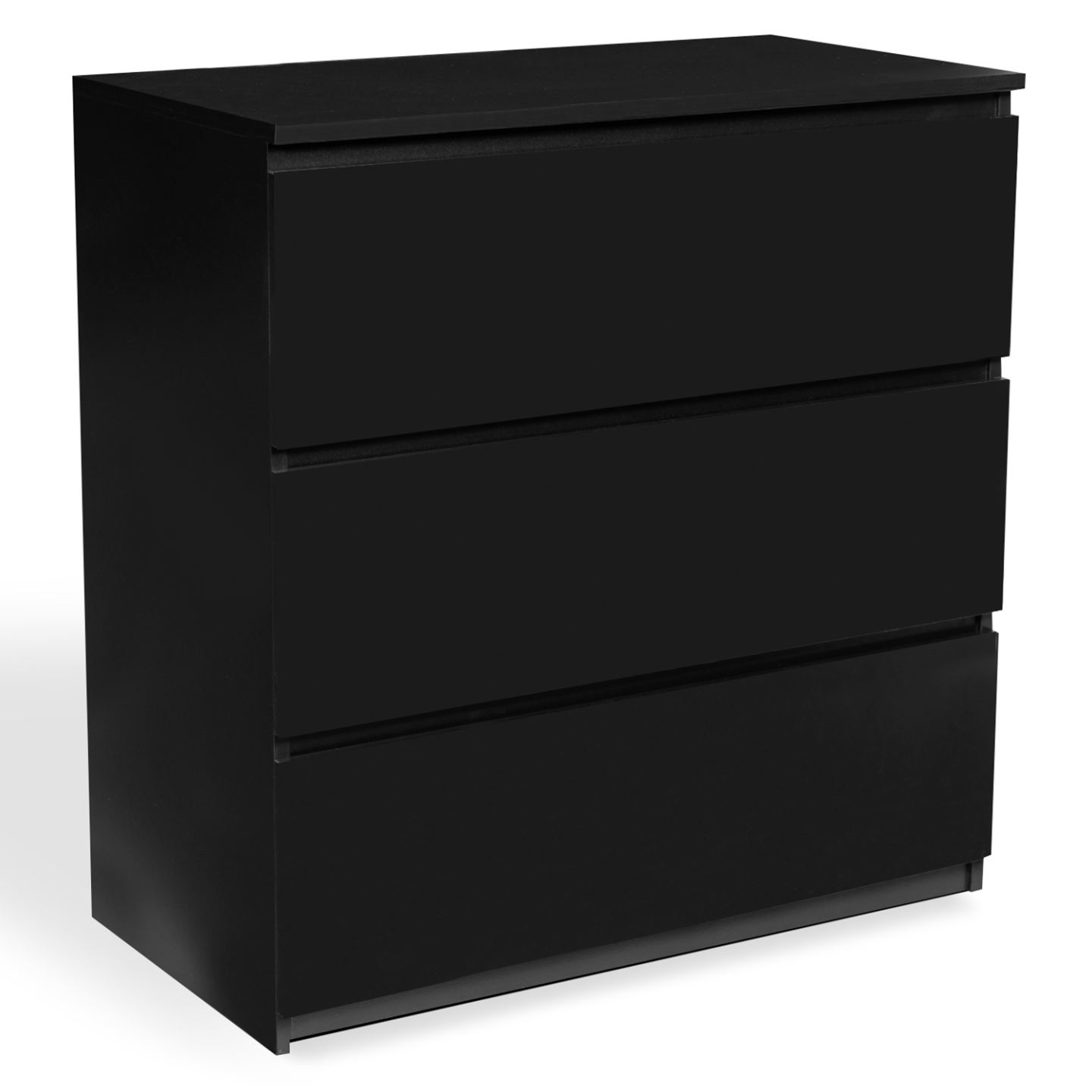 Acan Tradineur - Commode de rangement avec 2 tiroirs en plastique organisateur auxiliaire effet osier couleur wengé 31,5 x 39,5 x 36,5 cm