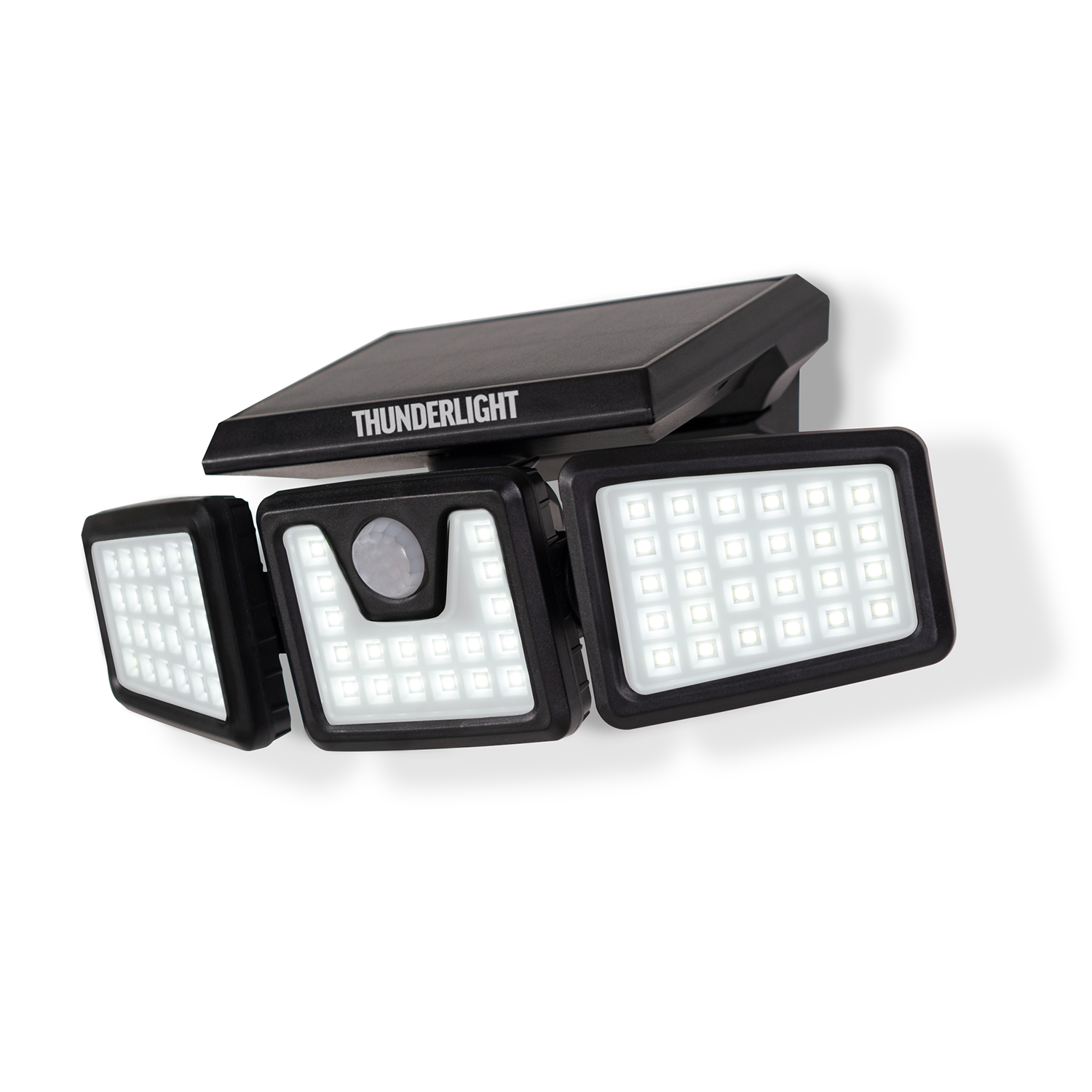 Projecteur Solaire Exterieur Led Avec Detecteur De Mouvement Projecteur LED solaire avec détecteur de mouvement | ID Market