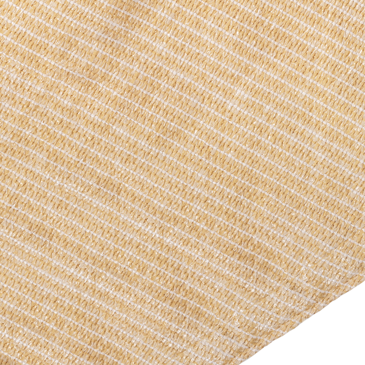 Voile d'ombrage rectangulaire 4x6 M sable