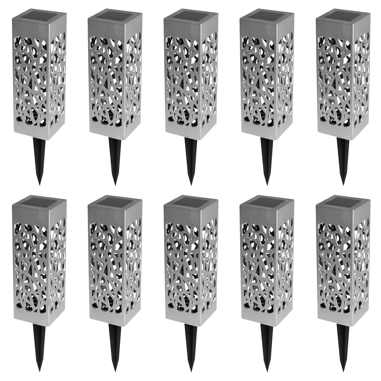 Balises solaires pour éclairer le jardin