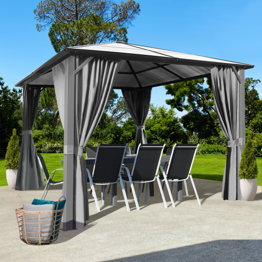 rideau pergola 3x3