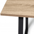 Table à manger ROSALIE 6 personnes design industriel 150 cm