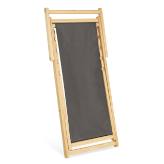 Lot De 2 Chaises Pliantes Jardin GOPLUS - Structure Bambou, Toile Beige, Capacité 150 Kg, Pliable Avec Sac - 57x72,5x92,5 Cm - 8