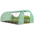 Serre tunnel de jardin 18M² verte gamme maraîchère CRIMÉE 6x3M