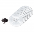 Lot de 6 filtres de rechange charbon pour fontaine à eau chien et chat