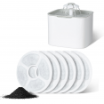 Lot de 6 filtres de rechange charbon pour fontaine à eau chien et chat