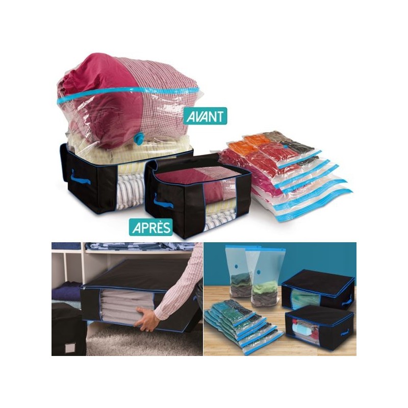 Sacs Compression Couettes Oreillers Housses De Rangement Sous Vide