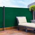 Brise vue renforcé 1 x 10 M vert 90 gr/m² classique