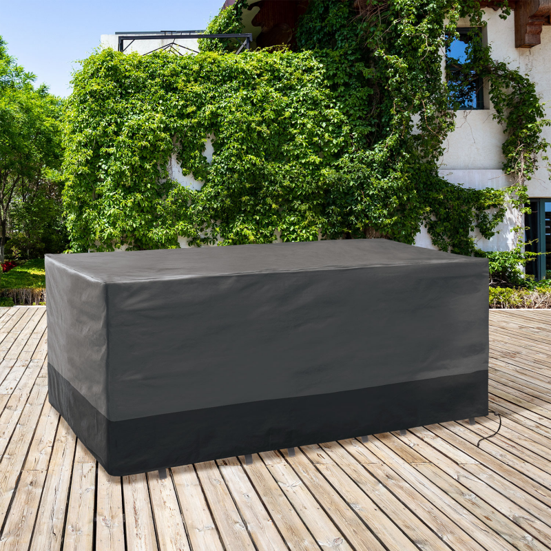 Housse de protection pour salon de jardin, housse de table d