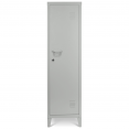 Armoire vestiaire ESTEL en métal gris clair