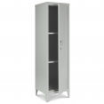Armoire vestiaire ESTEL en métal gris clair