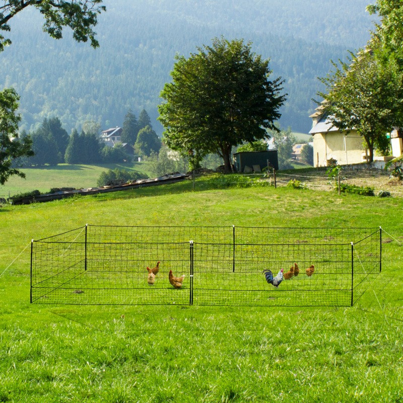 Kit filet à poule électrifiable 15 mètres, H1.06m - OOGarden