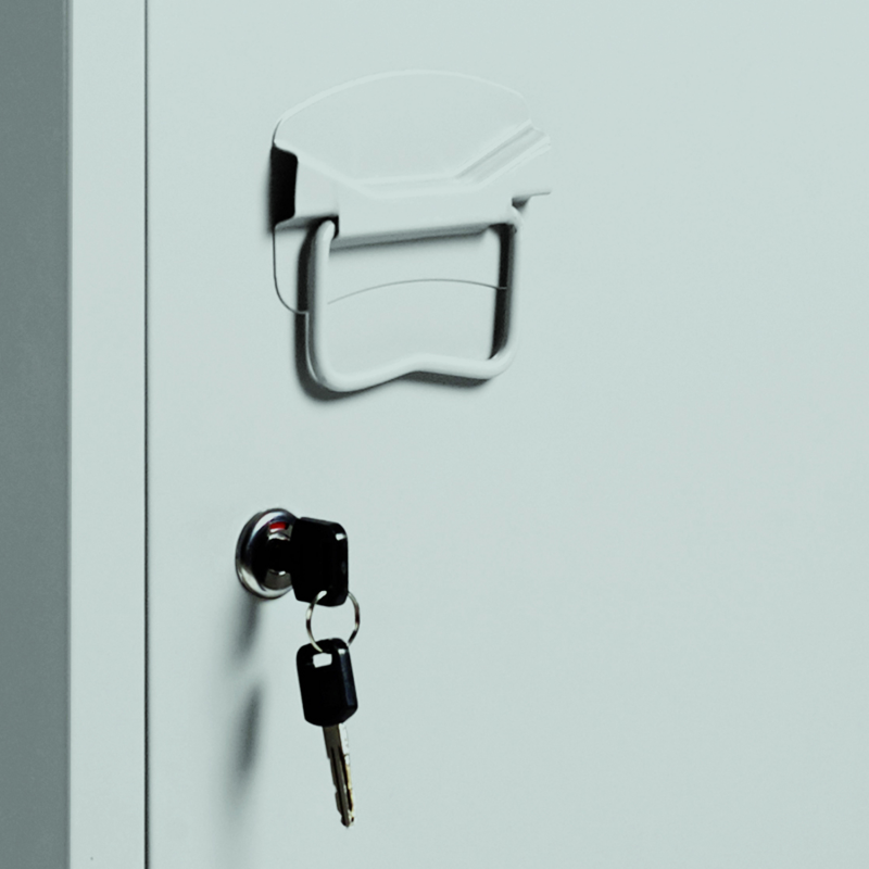 Armoire vestiaire métal pas cher vert amande ESTEL ID Market