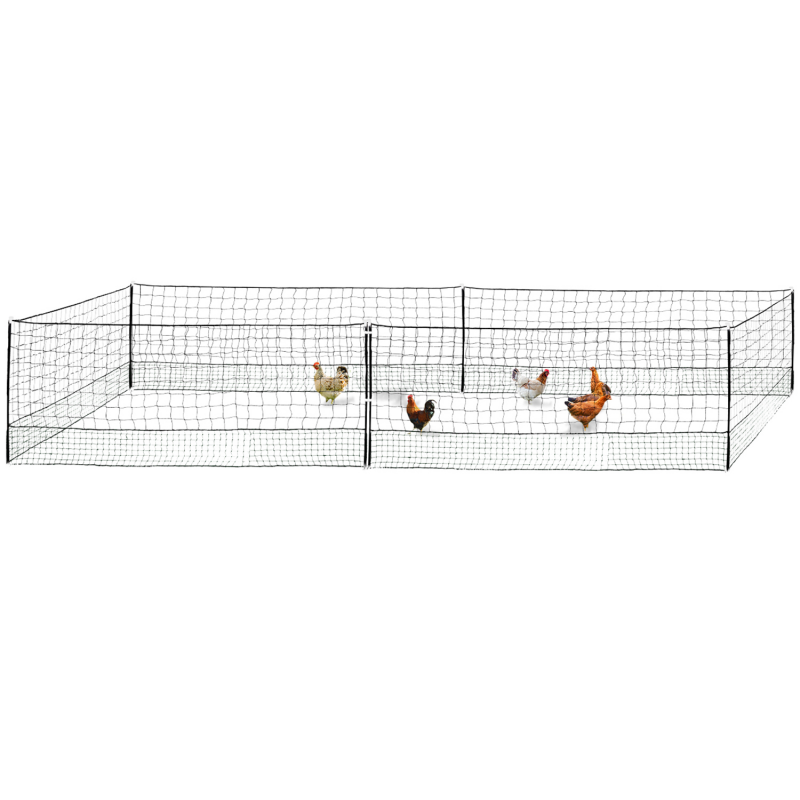 Portillon de clôture filet pour poules - Cot Cot House