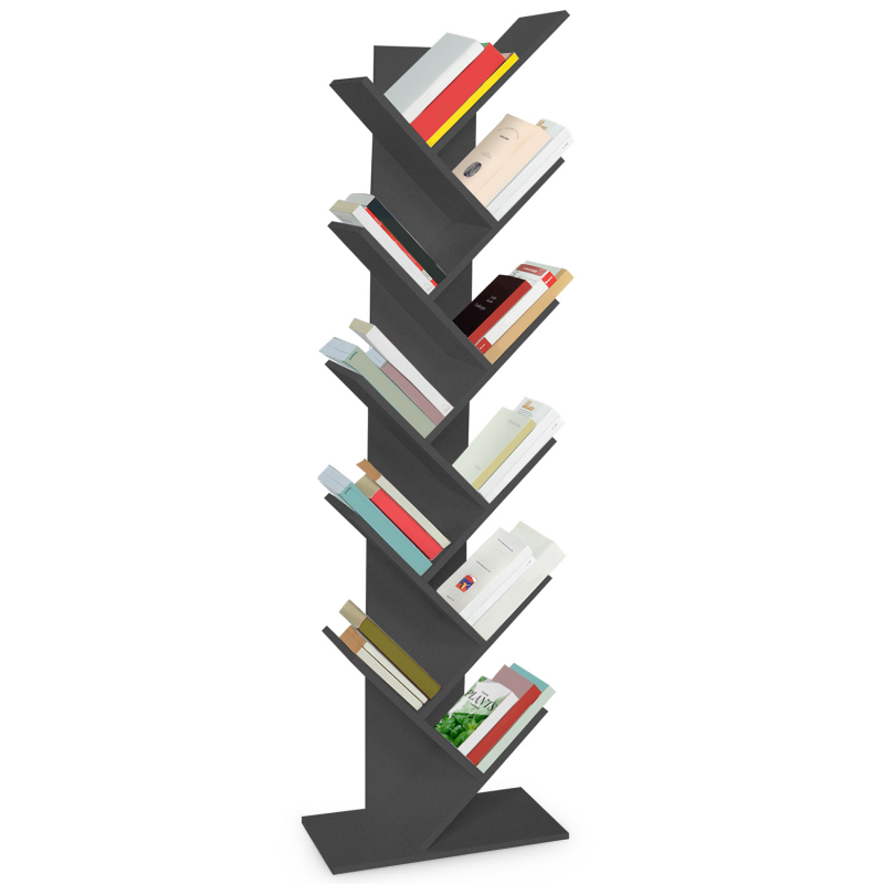 Etagere Arbre Pas Cher Bois Gris 169 Cm Tea Id Market