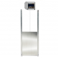 Porte automatique verrouillable pour poulailler avec capteur de luminosité et minuterie 22 x 33 cm