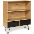 Bibliothèque vintage NOEMI bois pied épingle