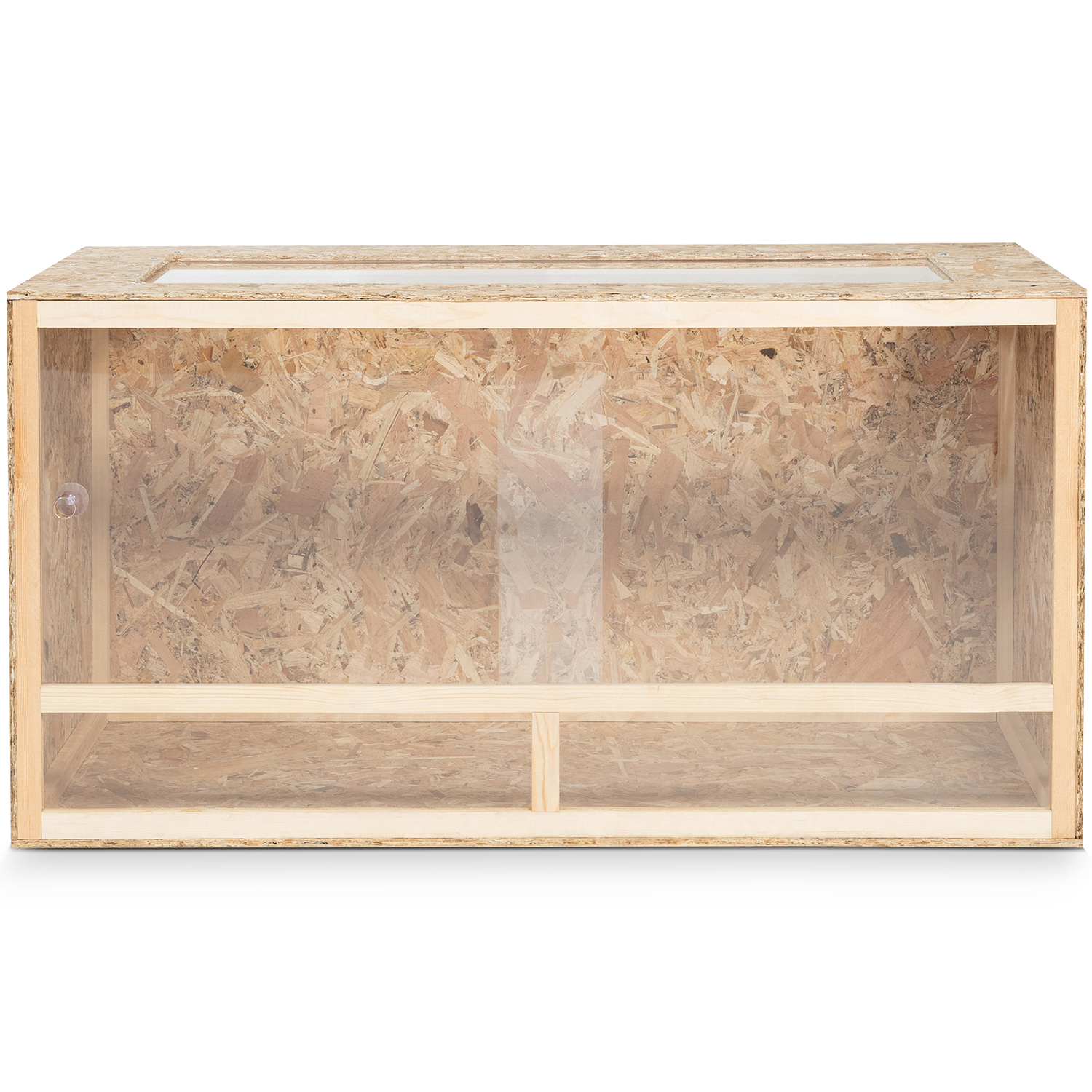 Terrarium reptiles en bois OSB 115 cm ID Market