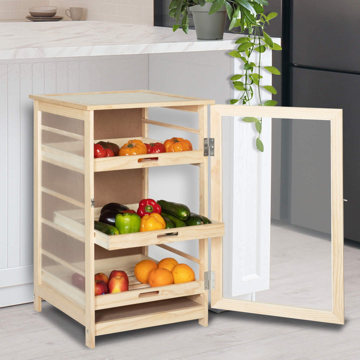 Decorar Cajas Closet Con Cajas De Frutas Estantería De Cartón De