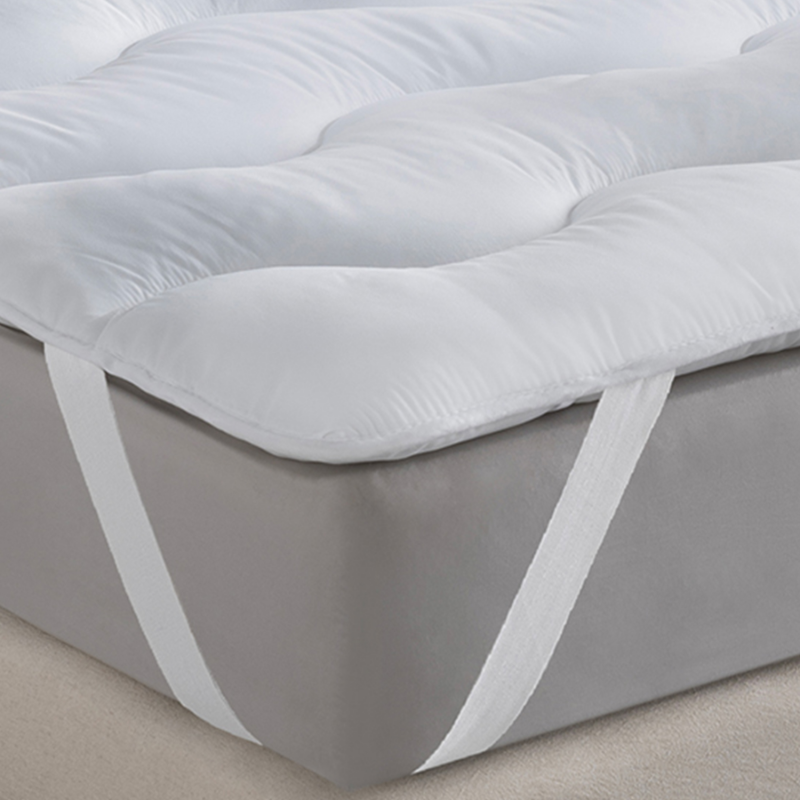Surmatelas Épais Microfibre DUANDUAN 180x200 Cm - 5 Cm D'Épaisseur - Poches Élastiques Profondes - Respirant Et Lavable