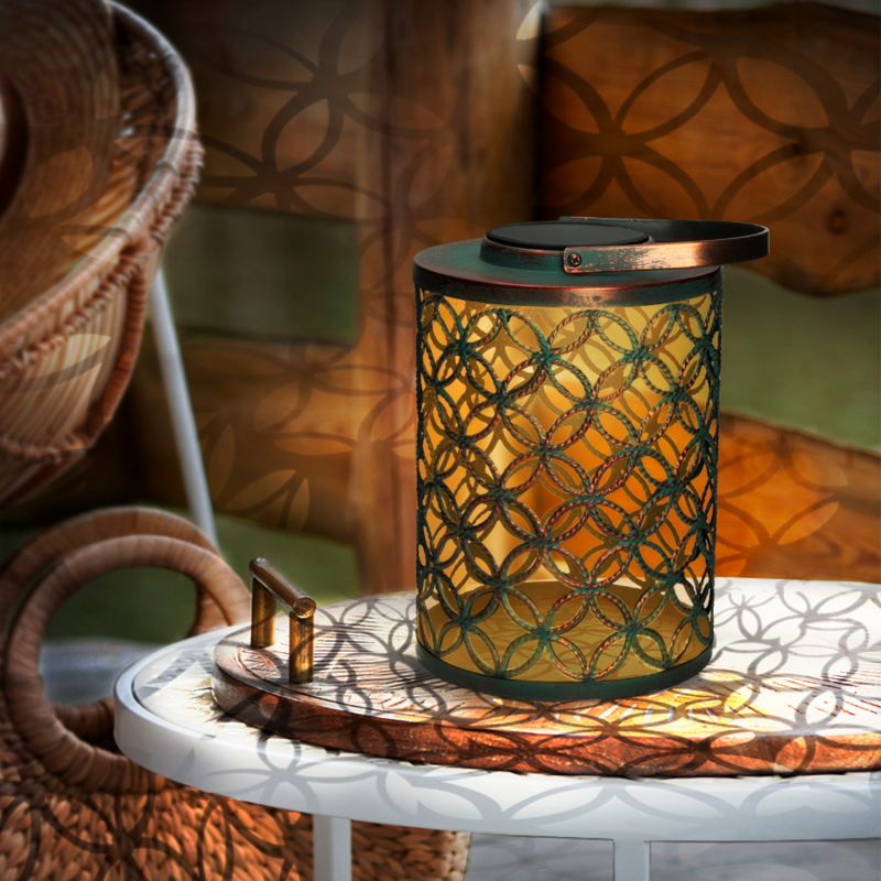 lanterne à poser au sol