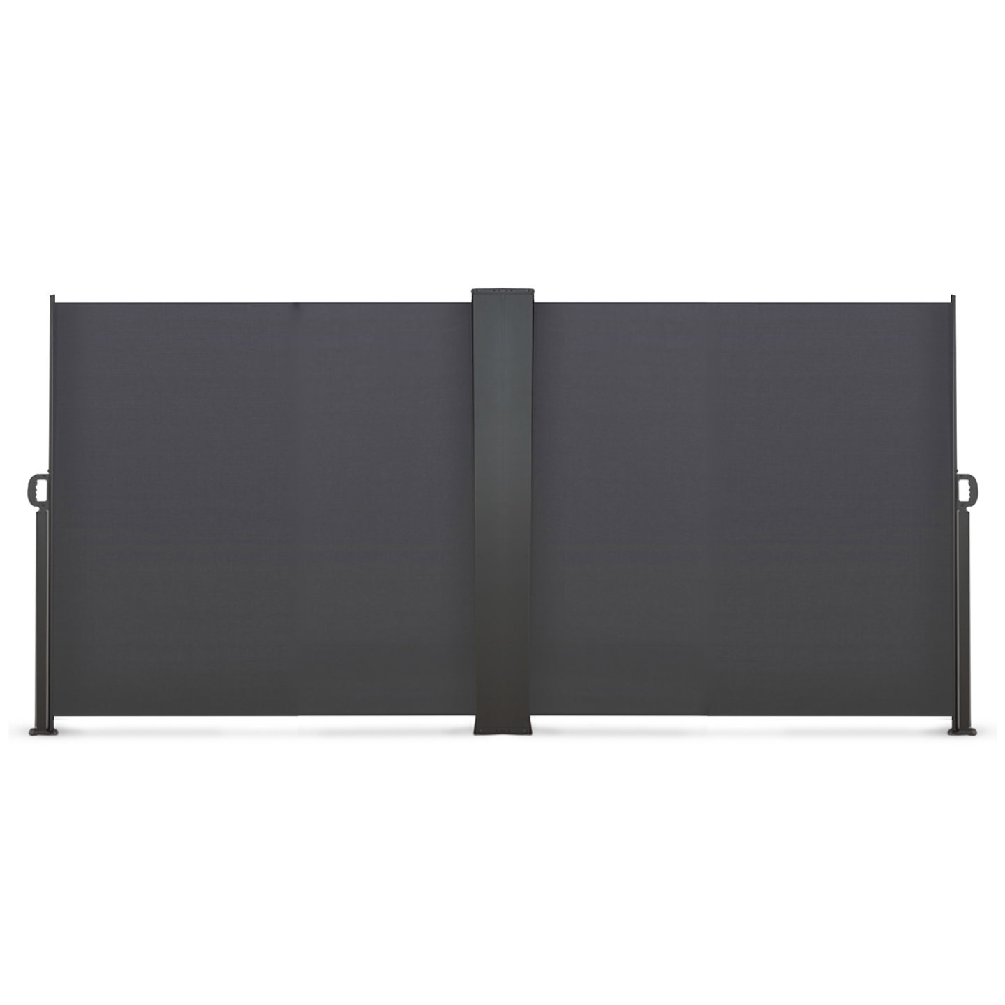 Paravent Extérieur Rétractable Canopée 160 x 300 cm Gris Anthracite - Bricolage