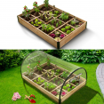 Lot de 2 carrés potager 1,15x0.80 m 12 compartiments + housses