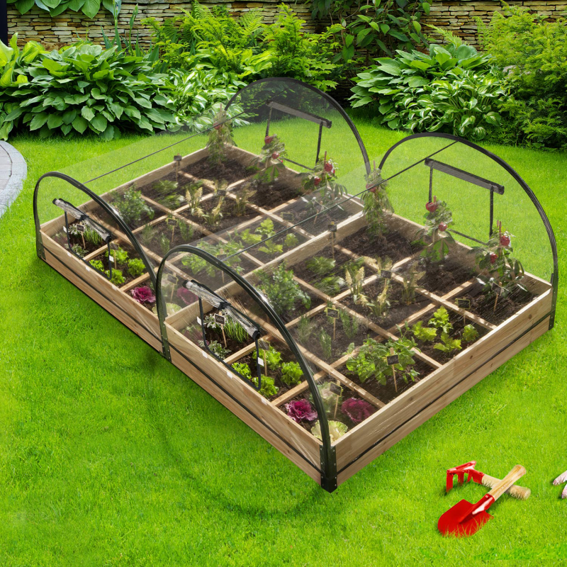 Carré potager modulable - Micro-jardinage en hauteur pas Cher