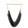 Hamac siège suspendu avec toile gris anthracite
