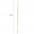 Lot de 4 portes plantes bohème en macramé