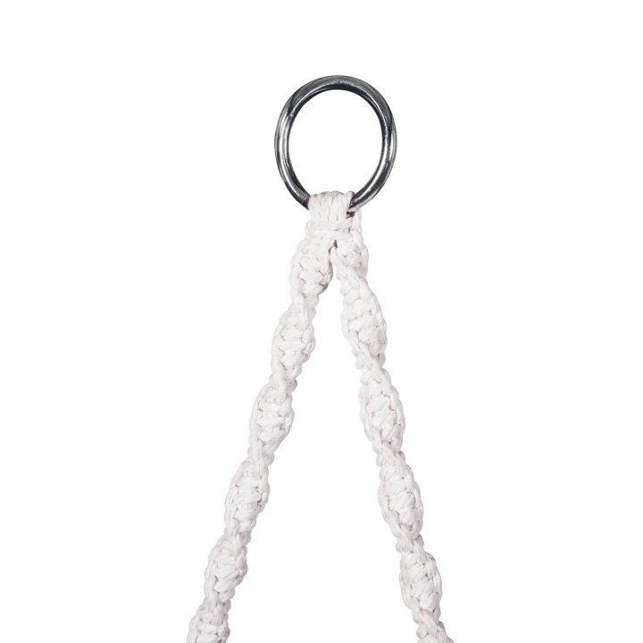 Banc suspendu bohème design macramé balancelle 2 places Banc suspendu bohème design macramé balancelle 2 places