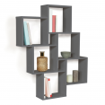Etagère murale LUCAS gris