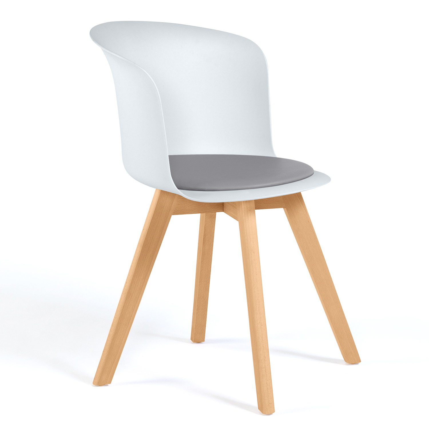 Lot De 6 Chaises Solene Bicolore Blanches Coussin Mix Color Lot De 6 Chaises Solene Bicolore Blanches Coussin Mix Color