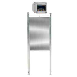 14025 - Porta automatica per pollai in alluminio Porte automatique verrouillable pour poulailler avec capteur de luminosité et minuterie 22 x 33 cm