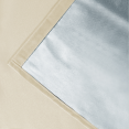 Lot de 2 rideaux thermiques beiges 135x240 cm