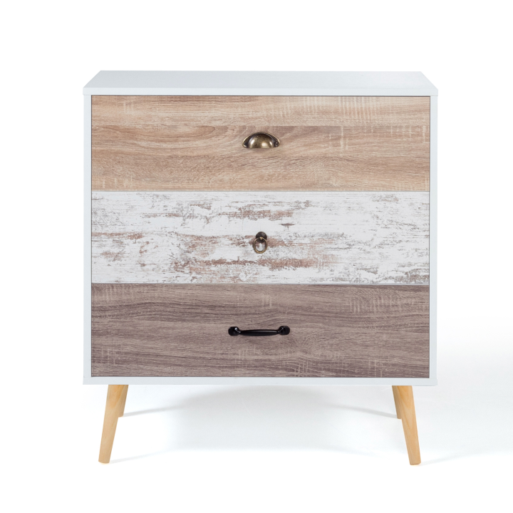 Commode 3 tiroirs BAHIA Commode 3 tiroirs BAHIA