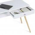 Bureau scandinave EFFIE bois blanc