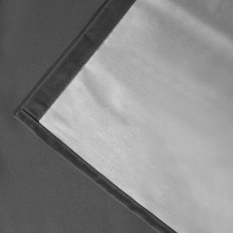 Lot de 2 rideaux occultant thermique blanc 140 x 260 cm