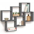 Etagère murale LUCAS gris