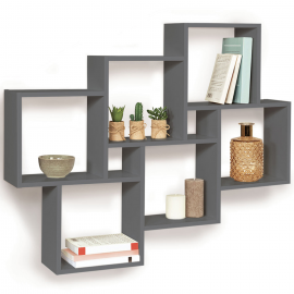 Etagère murale LUCAS gris Etagère murale LUCAS gris