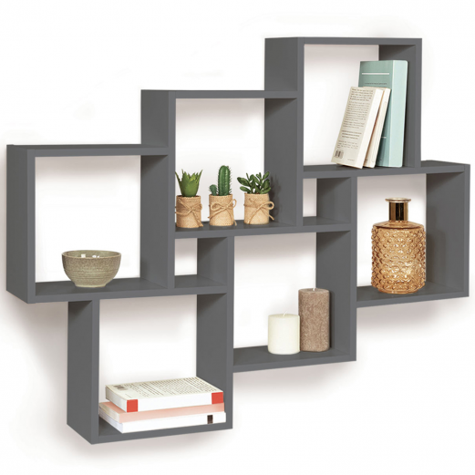 Etagère murale LUCAS gris
