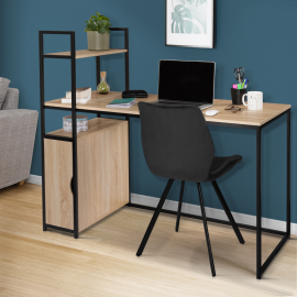 HOMIDEC Bureau d'ordinateur,Table de Bureau avec tiroirs Bureau d