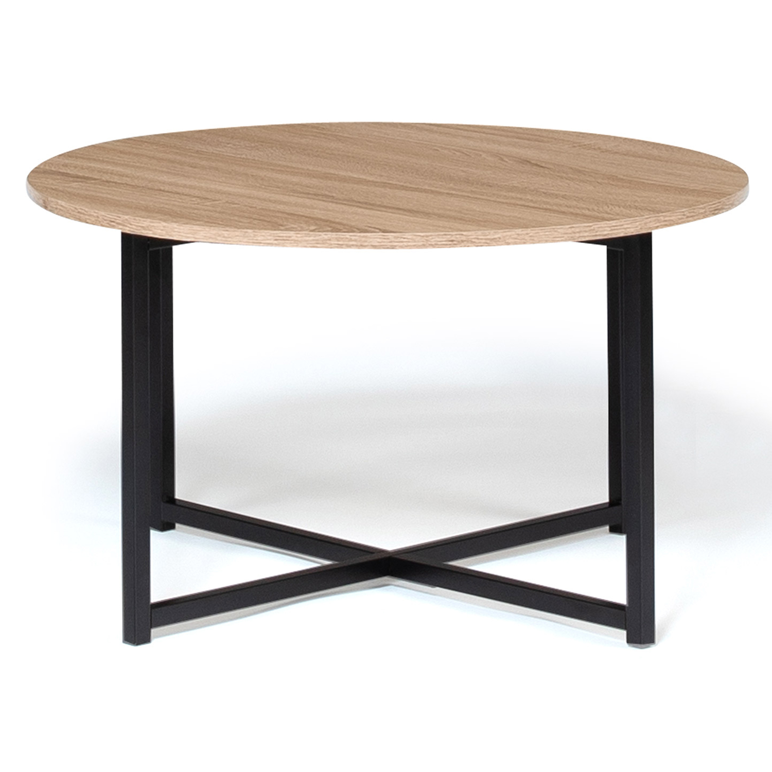 Table basse ronde industrielle pas cher 70 cm DETROIT ID Market
