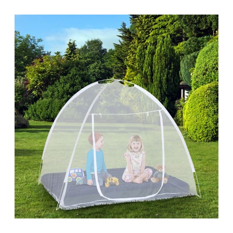 Moustiquaire de Camping en plein air, Portable, Double, compacte et légère,  rideau carré, tente, lit suspendu de voyage, 200x200x180cm - AliExpress