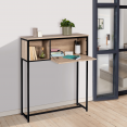 Console bureau d'appoint DETROIT design industriel