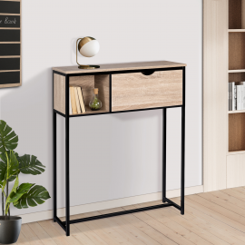 Console bureau d'appoint DETROIT design industriel Console bureau d'appoint DETROIT design industriel