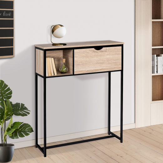 Console bureau d'appoint DETROIT design industriel